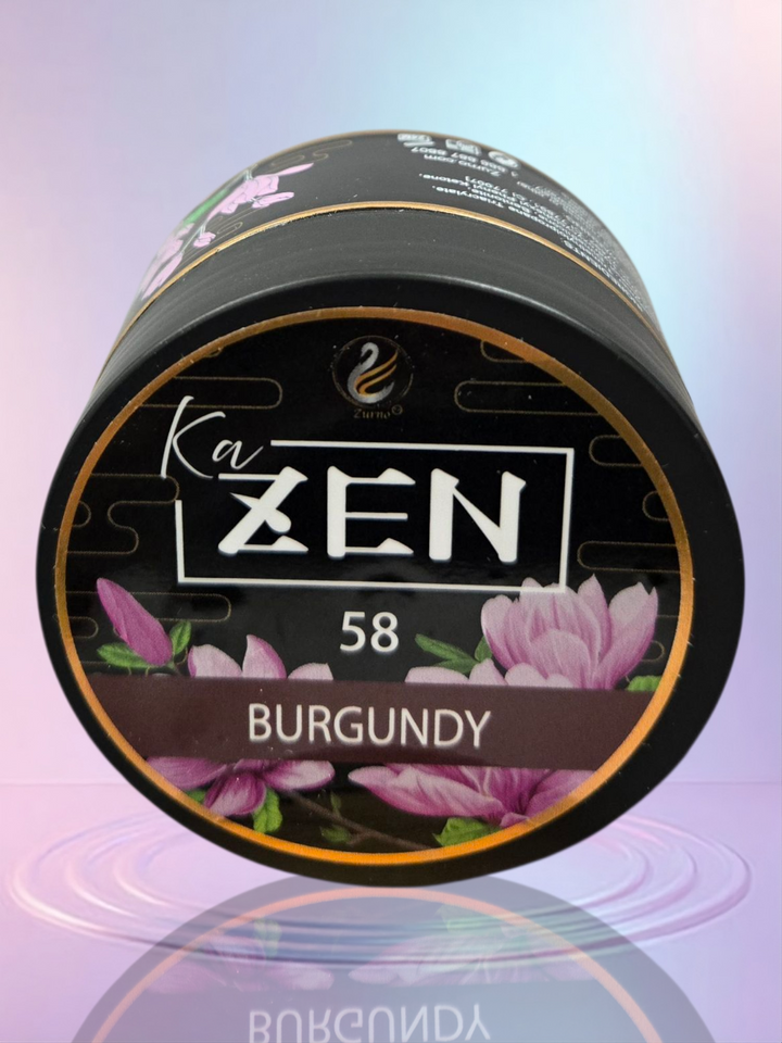 KAZEN | Builder Gel Jar Aki Yume Collection No.58 BURGUNDY