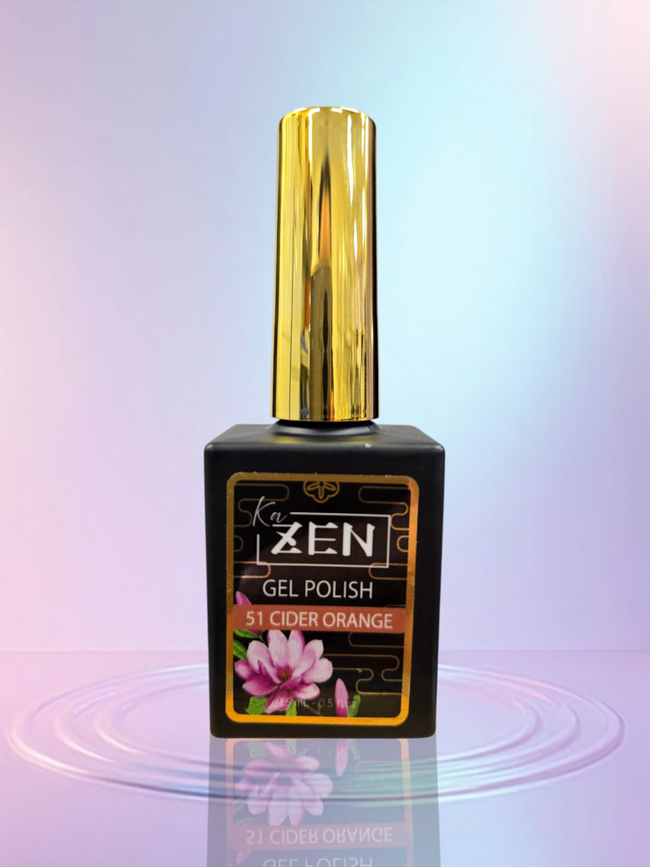 KAZEN | Milky Gel Polish Aki Yume Collection #51 CIDER ORANGE