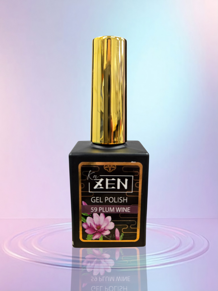 KAZEN | Milky Gel Polish Aki Yume Collection #59 PLUM WINE