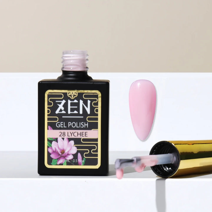 KAZEN | Milky Gel Polish Michidoki Collection #28 Lychee