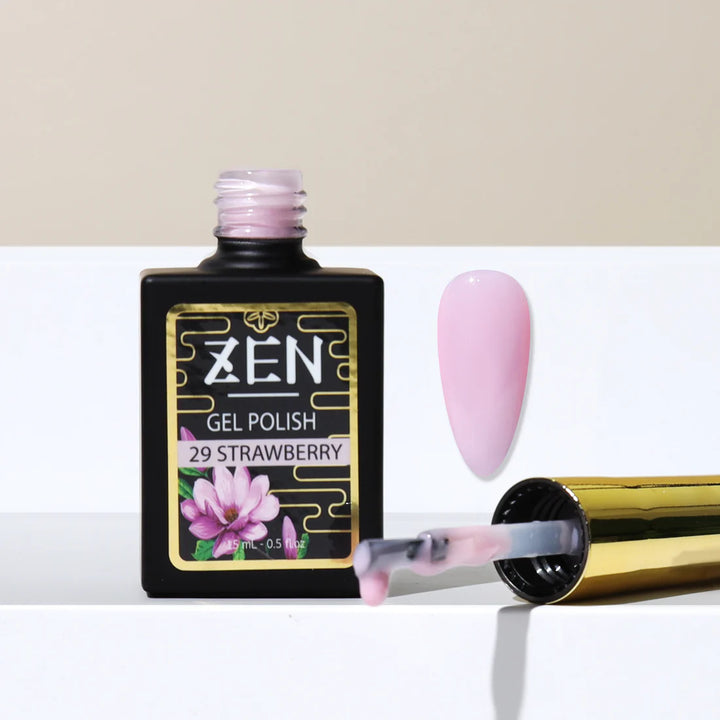 KAZEN | Milky Gel Polish Michidoki Collection #29 Strawberry