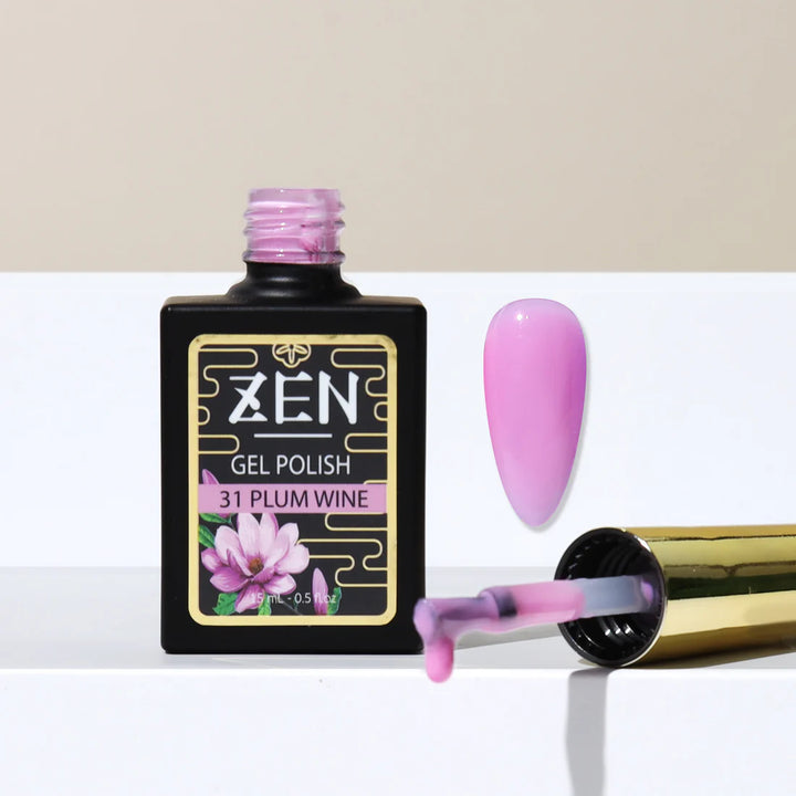 KAZEN | Milky Gel Polish Michidoki Collection #31 Plum Wine