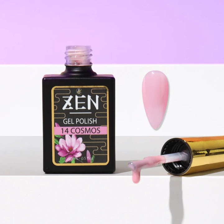 KAZEN | Milky Gel Polish Winter Garden Collection #14 Cosmos