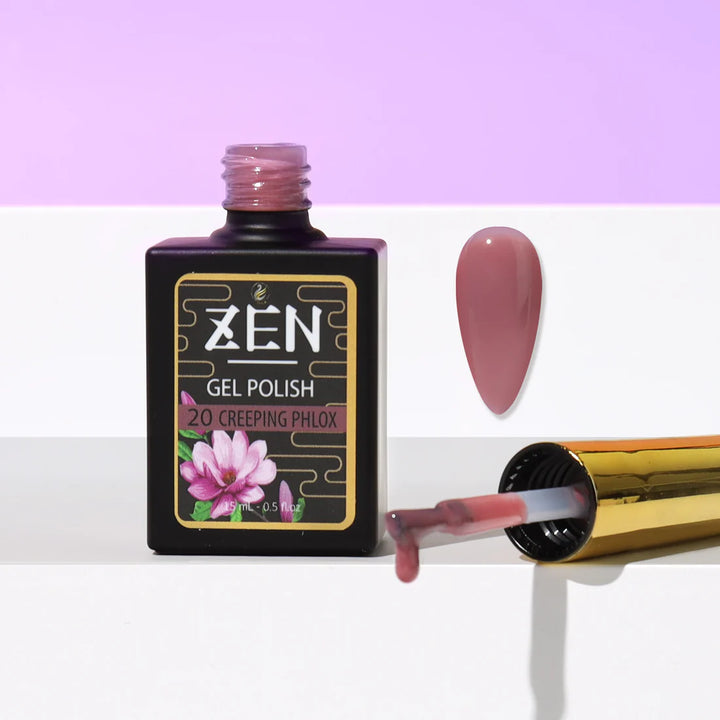 KAZEN | Milky Gel Polish Winter Garden Collection #20 Creeping Phlox