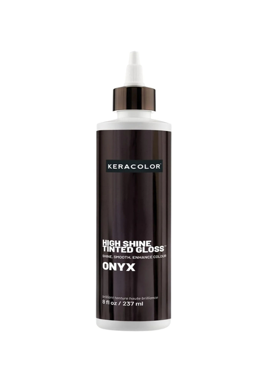 KERACOLOR - High Shine Tinted Gloss - Onyx - 237ml