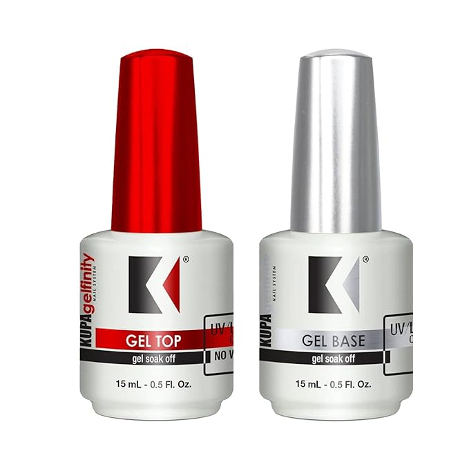 KUPA - Duo Set - Base Coat &amp; Top Coat - ( 15mlx2 )