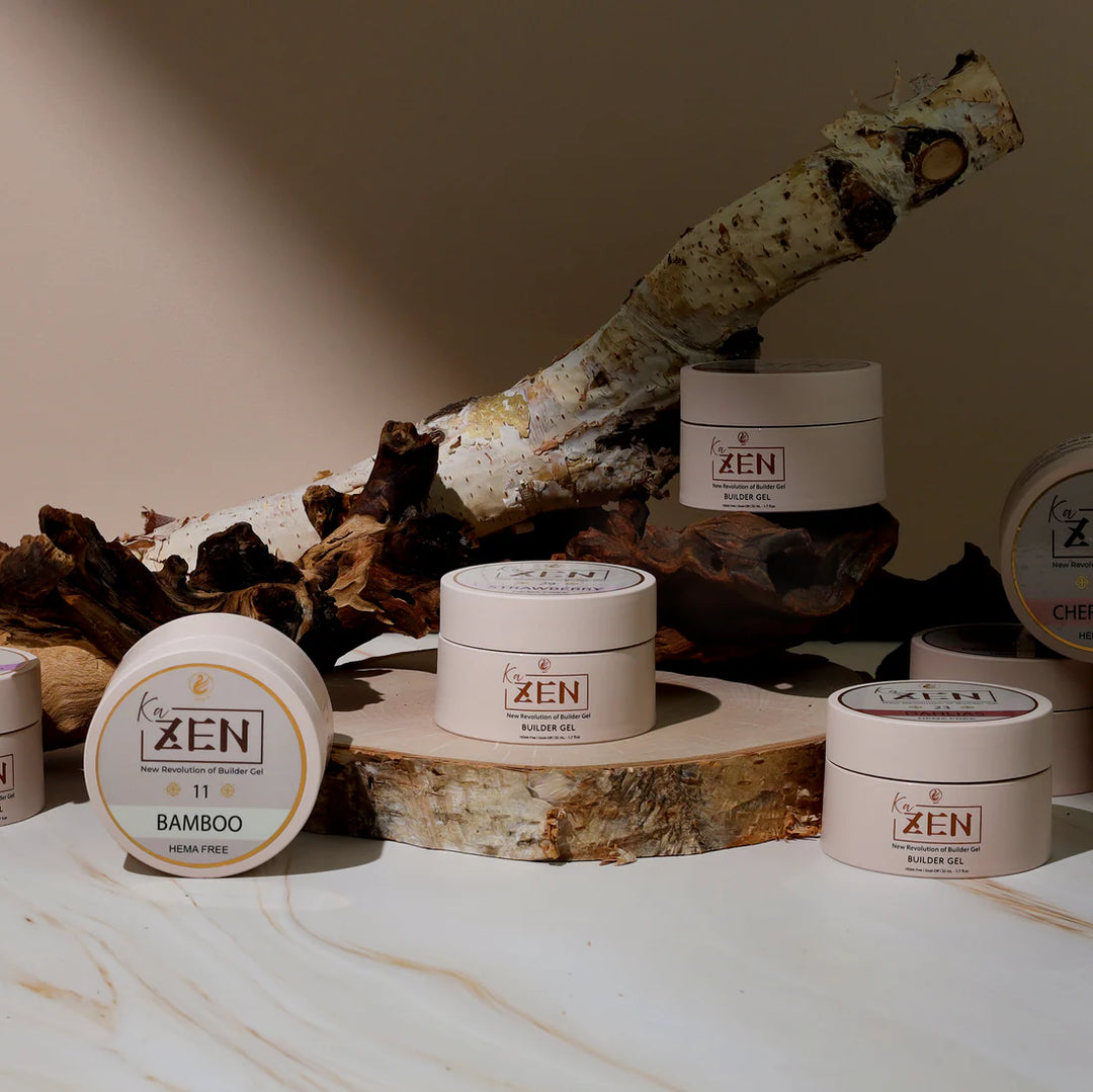 KaZEN Builder Gel - 17 JAPANESE IRIS Cream Edition