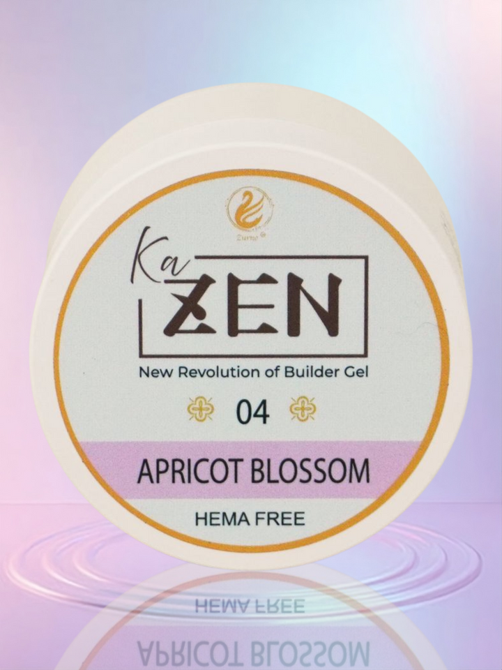 KaZEN Builder Gel - 04 APRICOT BLOSSOM Cream Edition