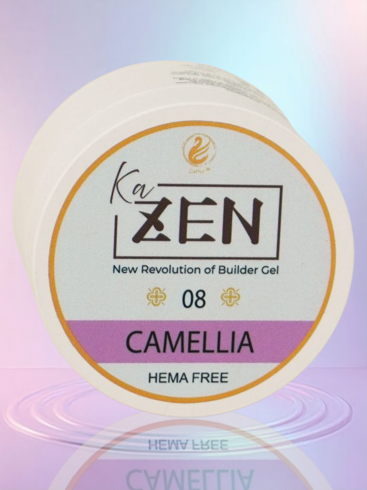 KaZEN Builder Gel - 08 CAMELLIA Cream Edition
