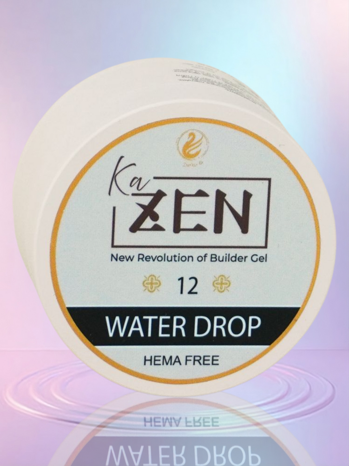 KaZEN Builder Gel - 12 WATER DROP Cream Edition