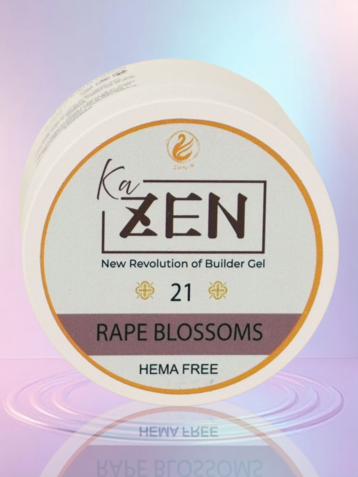 KaZEN Builder Gel - 21 RAPESEED BLOSSOMS Cream Edition