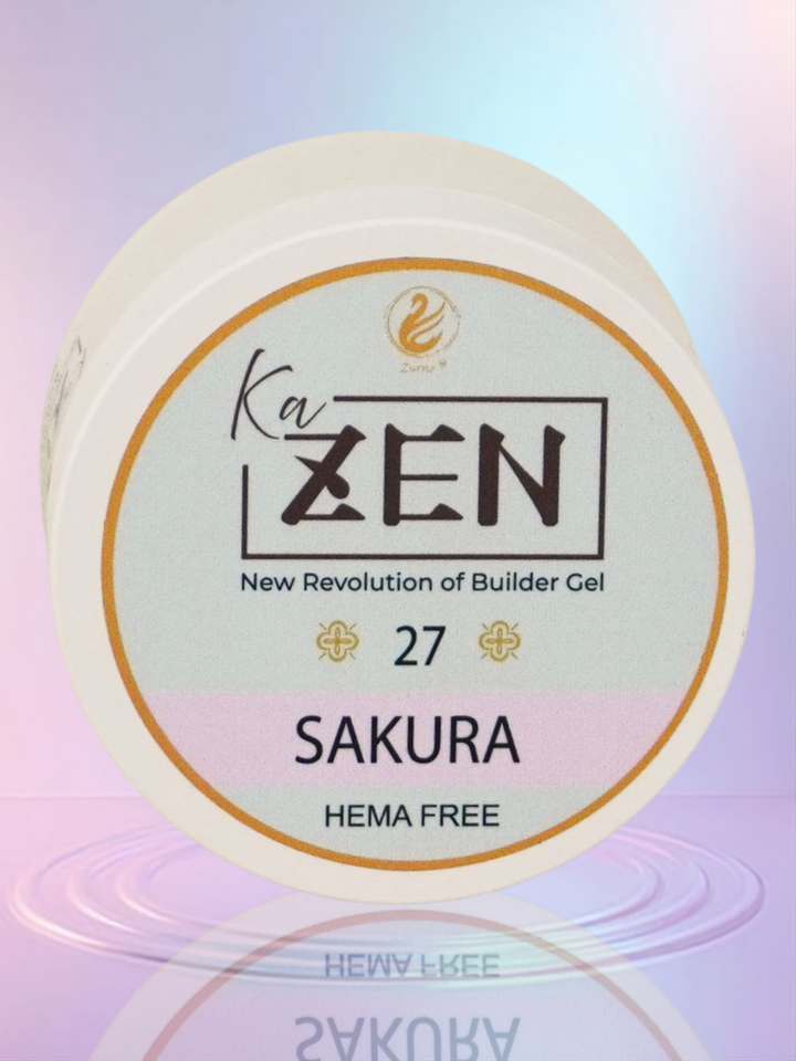 KaZEN Builder Gel - 27 SAKURA Cream Edition