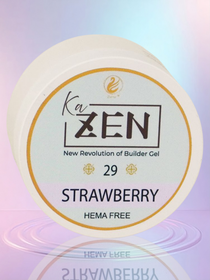 KaZEN Builder Gel - 29 STRAWBERRY Cream Edition