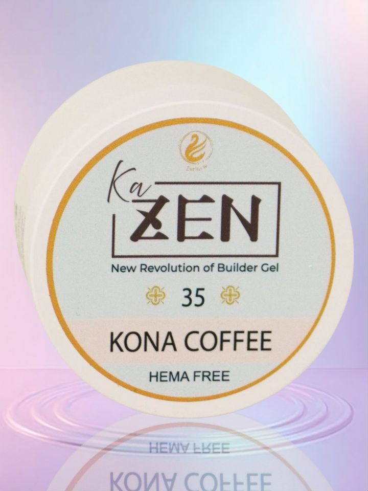 KaZEN Builder Gel - 35 KONA COFFEE Cream Edition