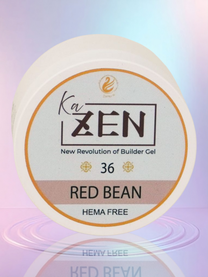 KaZEN Builder Gel - 36 RED BEAN Cream Edition