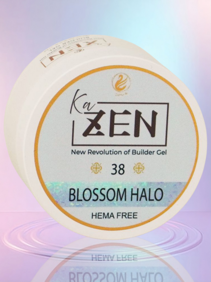 KaZEN Builder Gel - 38 BLOSSOM HALO Cream Edition