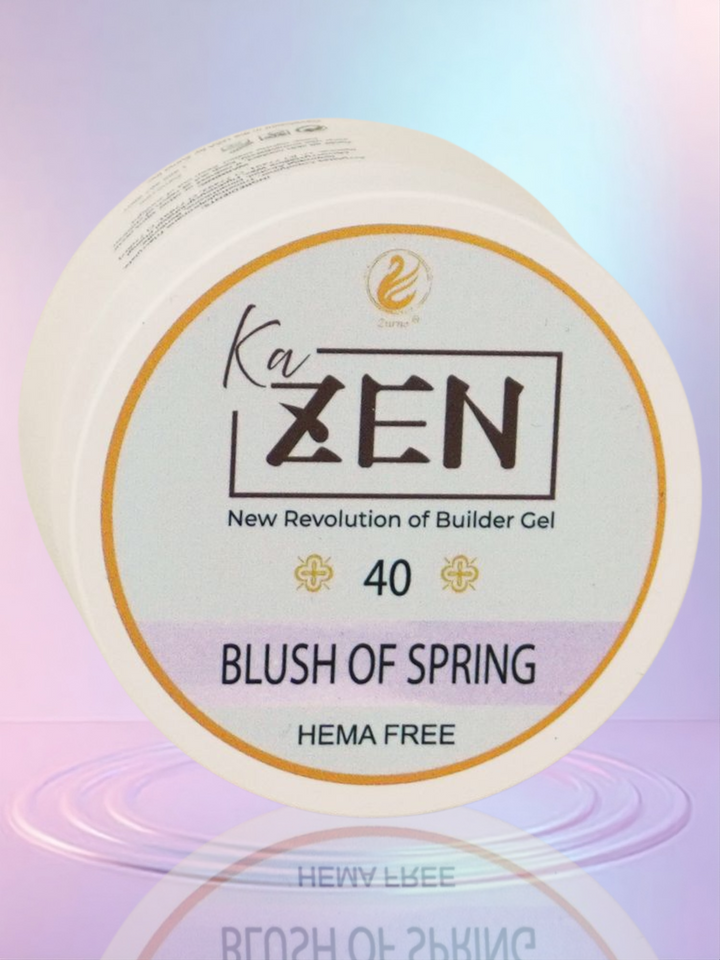 KaZEN Builder Gel - 40 BLUSH OF SPRING Cream Edition