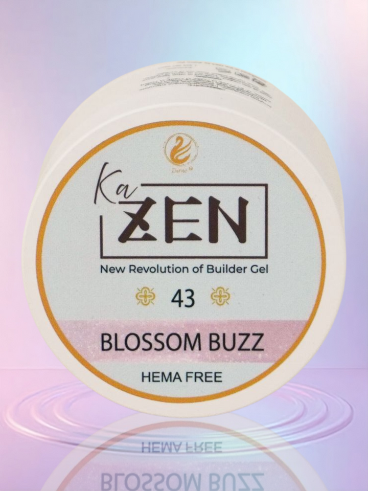 KaZEN Builder Gel - 43 BLOSSOM BUZZ Cream Edition