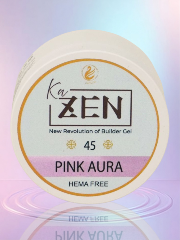 KaZEN Builder Gel - 45 PINK AURA Cream Edition