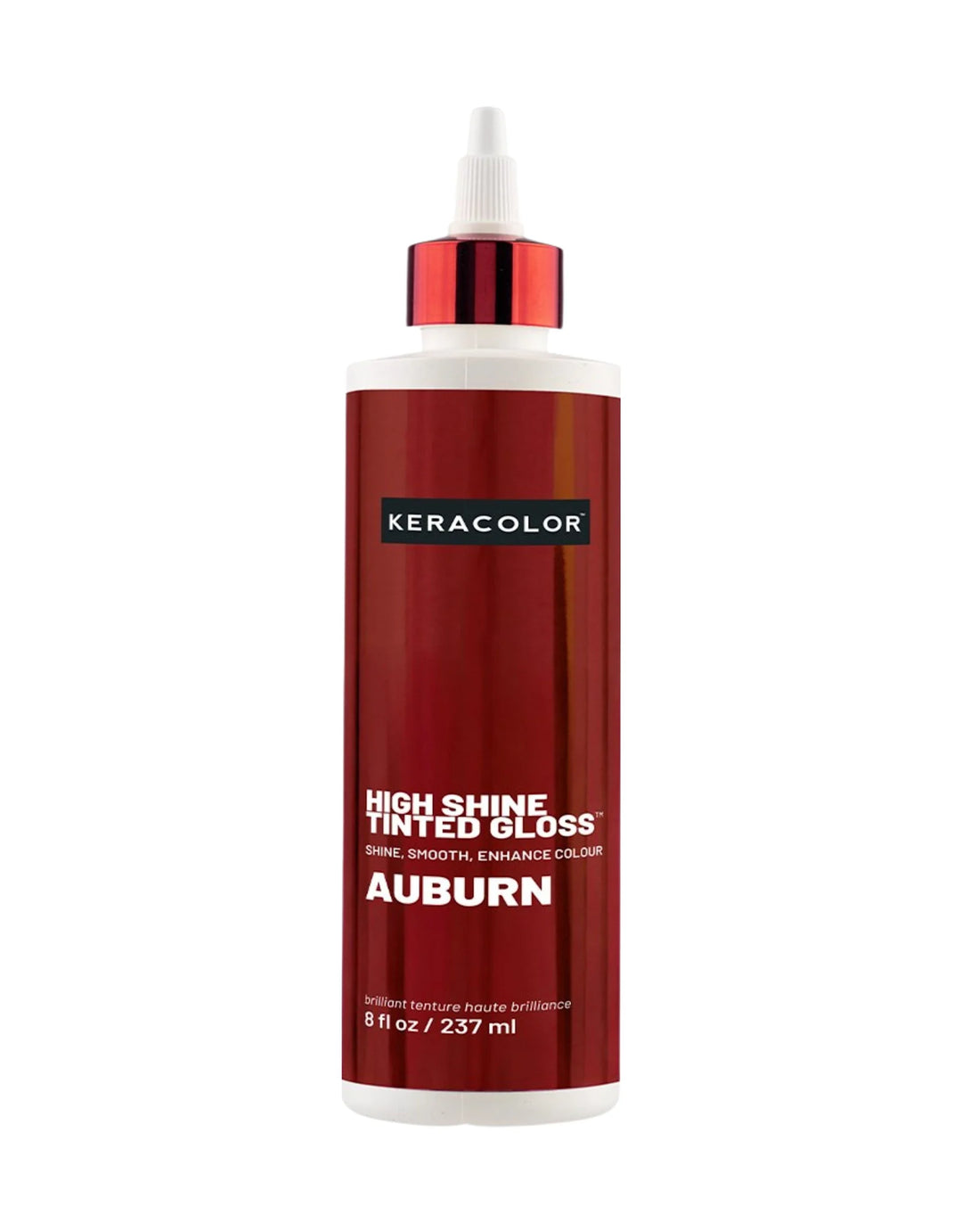 KERACOLOR - High Shine Tinted Gloss - Auburn - 237ml