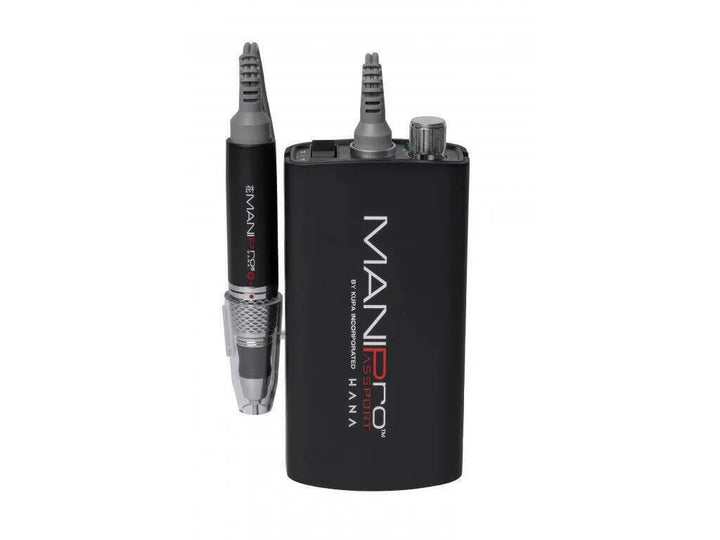 Kupa MANIPro Hana Passport Electrical Portable Nail Drill Machine Black - JAPAN
