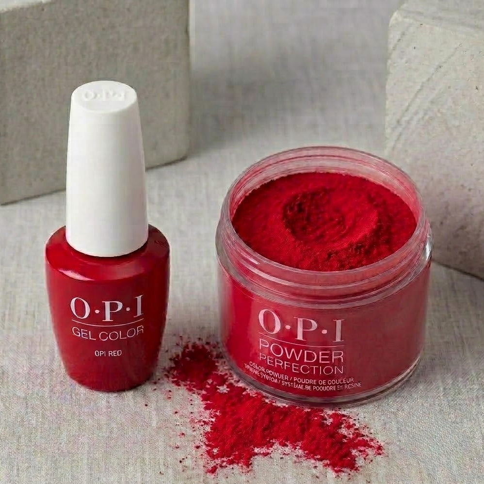 L72 - OPI Gel &amp; Powder Duo - OPI RED