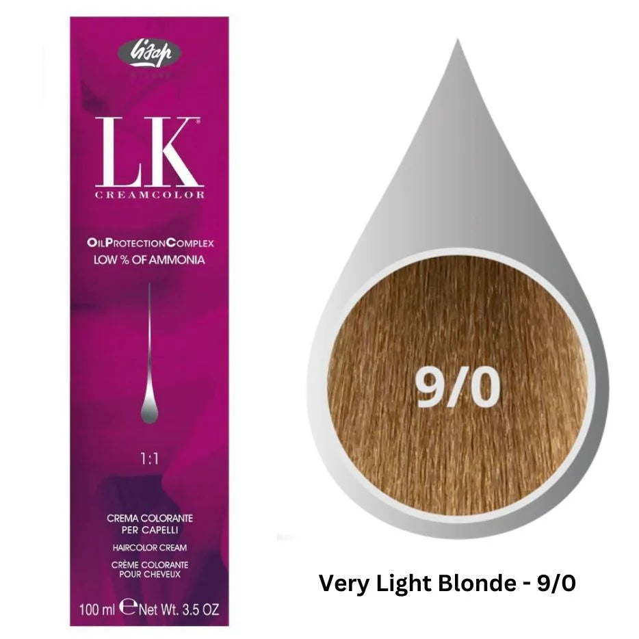 LK Cream Color - 9/0 Very Light Blonde