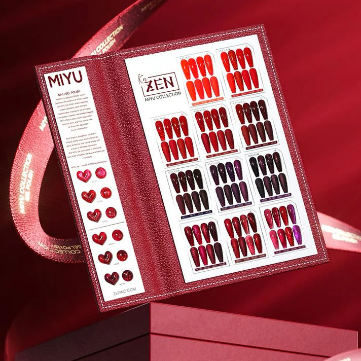 KaZEN | Miyu Gel Polish Collection 50 Colors 2 - Red Couture Collection