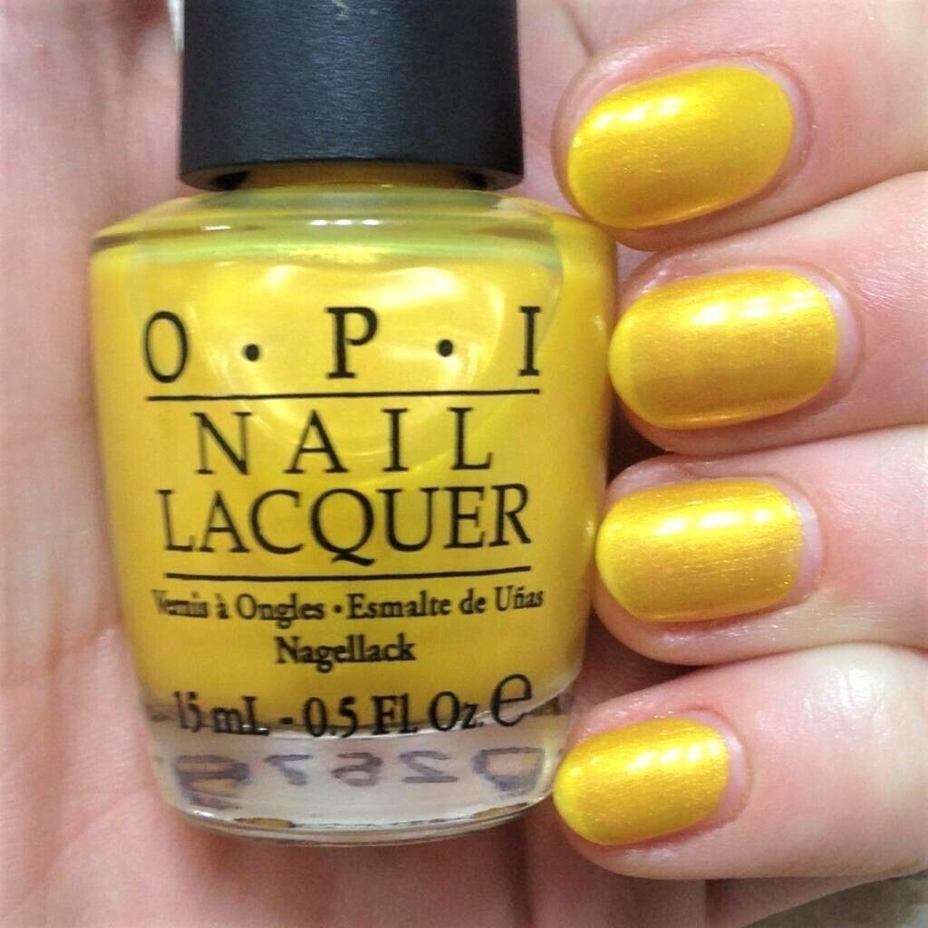 NL D22 - LEMONAGE STAND BY YOURMAN - OPI Nail Lacquer 0.5oz