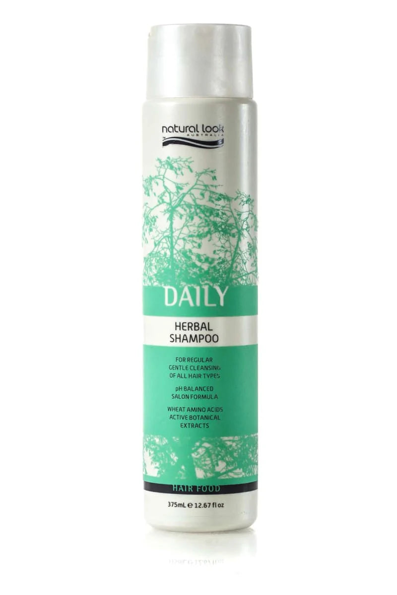 Natural Look - Daily Herbal Shampoo - 375ml