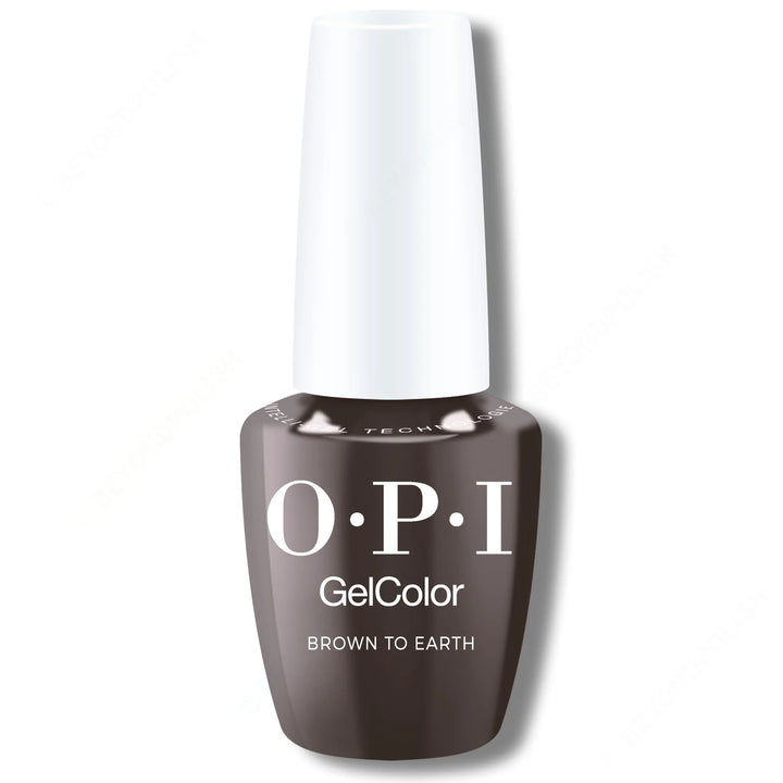 OPI GelColor Intelli-Gel - Brown To Earth 0.5 oz - #GCF004