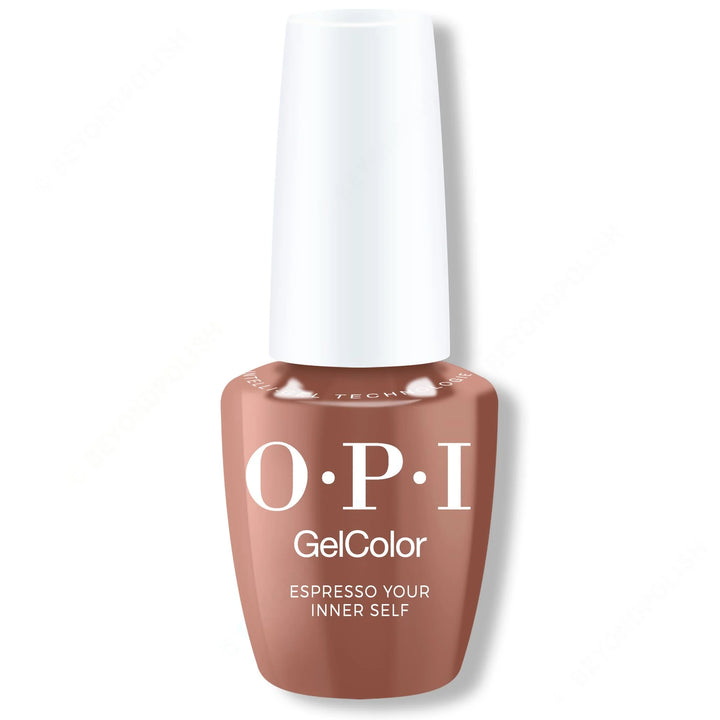 OPI GelColor Intelli-Gel - Espresso Your Inner Self 0.5 oz - #GCLA04