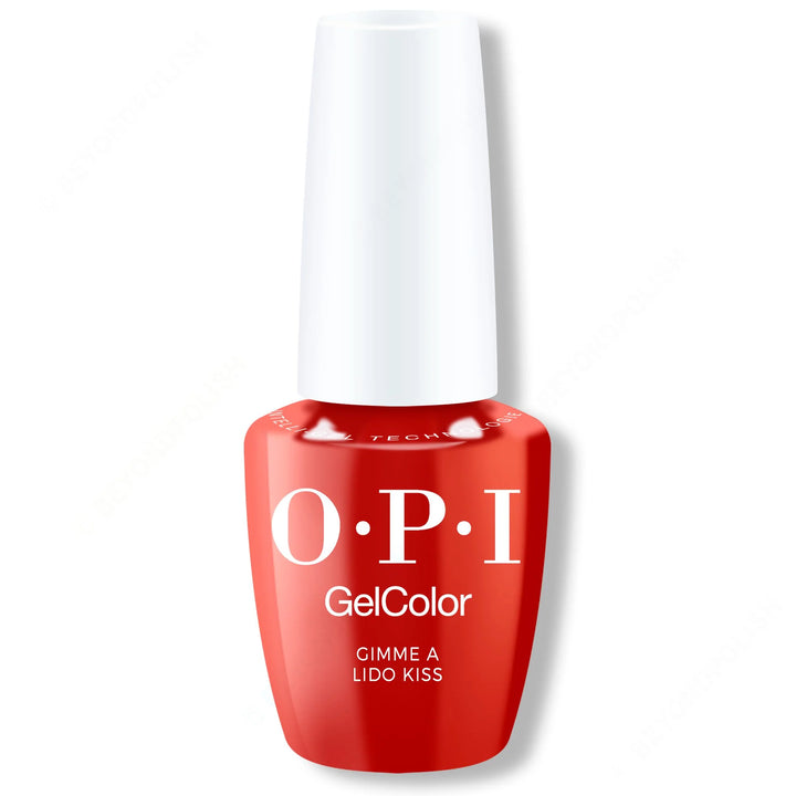 OPI GelColor Intelli-Gel - Gimme a Lido Kiss 0.5 oz - #GCV30