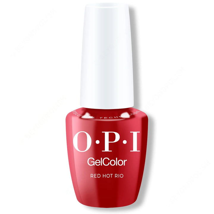 OPI GelColor Intelli-Gel - Red Hot Rio 0.5 oz - #GCA70