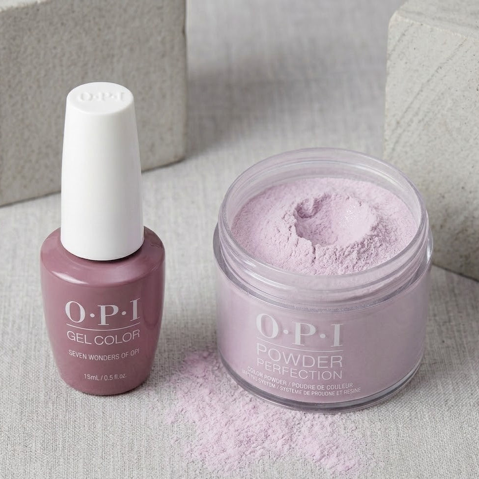P32 - OPI Gel &amp; Powder Duo - Seven Wonders Of OPI