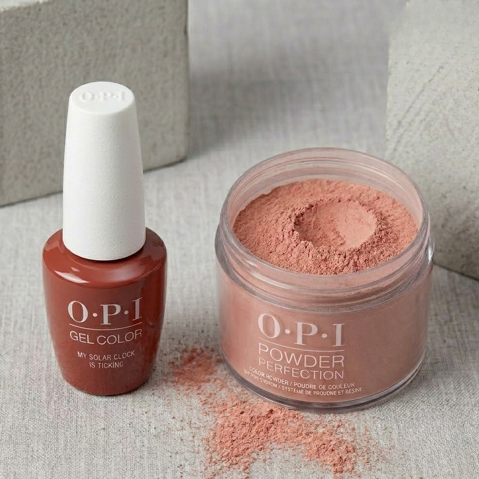 P38 - OPI Gel &amp; Powder Duo - My Solar Clock Is Ticking