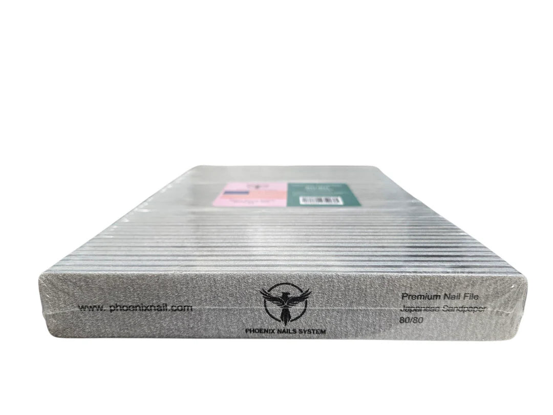 Phoenix Sand Paper Phoenix - Japanese Sandpaper Jumbo Square 80/80 2.3 - 50pcs( 3cmx18cm ...