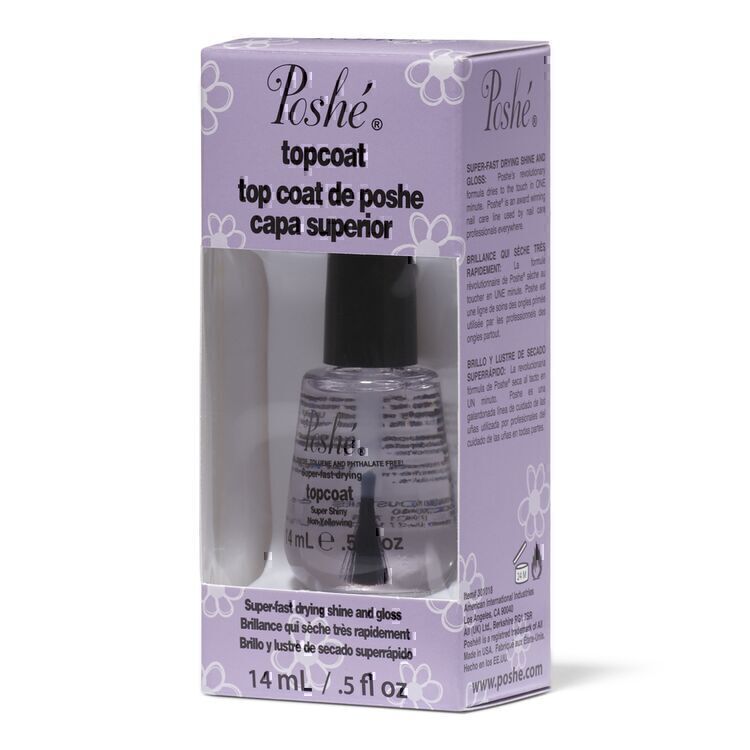 Poshe Super Fast Drying Top Coat 0.5oz