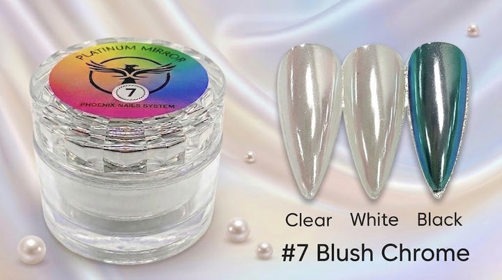 Phoenix - Chrome Platinum Mirror - Blush Chrome 