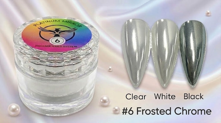 Phoenix - Chrome Platinum Mirror - Frosted Chrome 