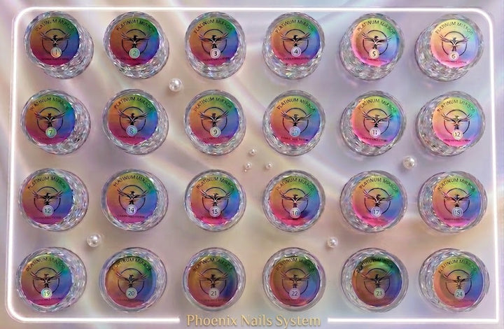Phoenix - Chrome Platinum Mirror - Fullset (24 Color)