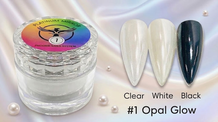 Phoenix - Chrome Platinum Mirror - Opal Glow 