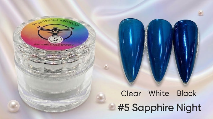 Phoenix - Chrome Platinum Mirror - Sapphire Night 