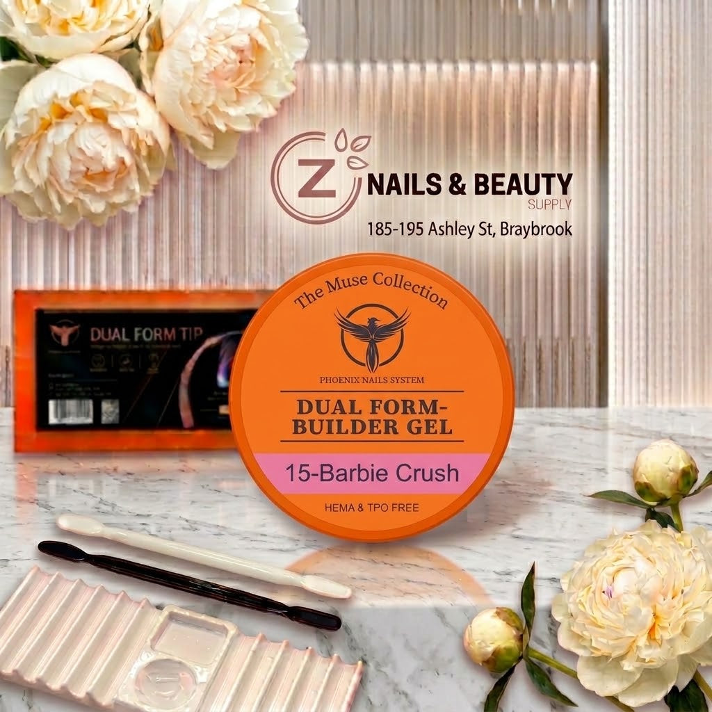 Phoenix - DUAL FORM BUILDER GEL - 15 Barbie Crush - 50g