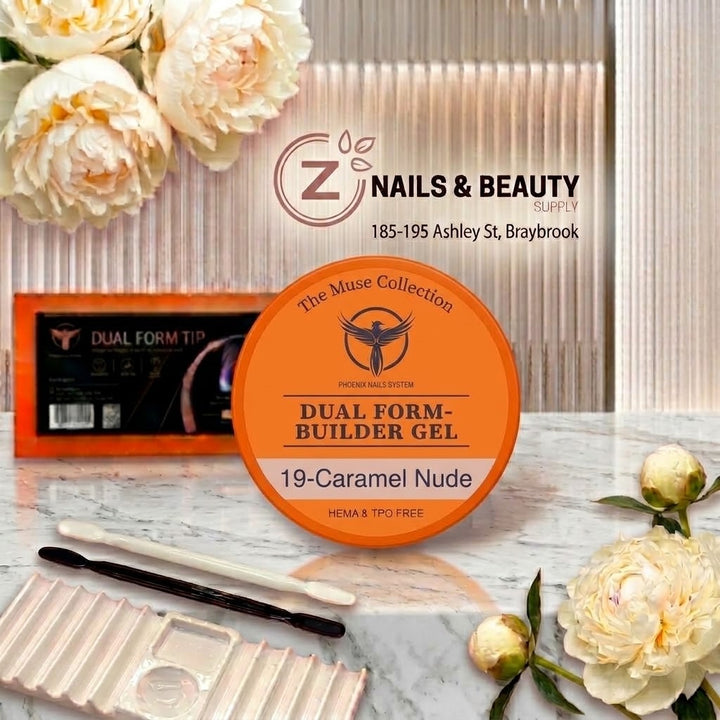 Phoenix - DUAL FORM BUILDER GEL - 19 Caramel Nude - 50g