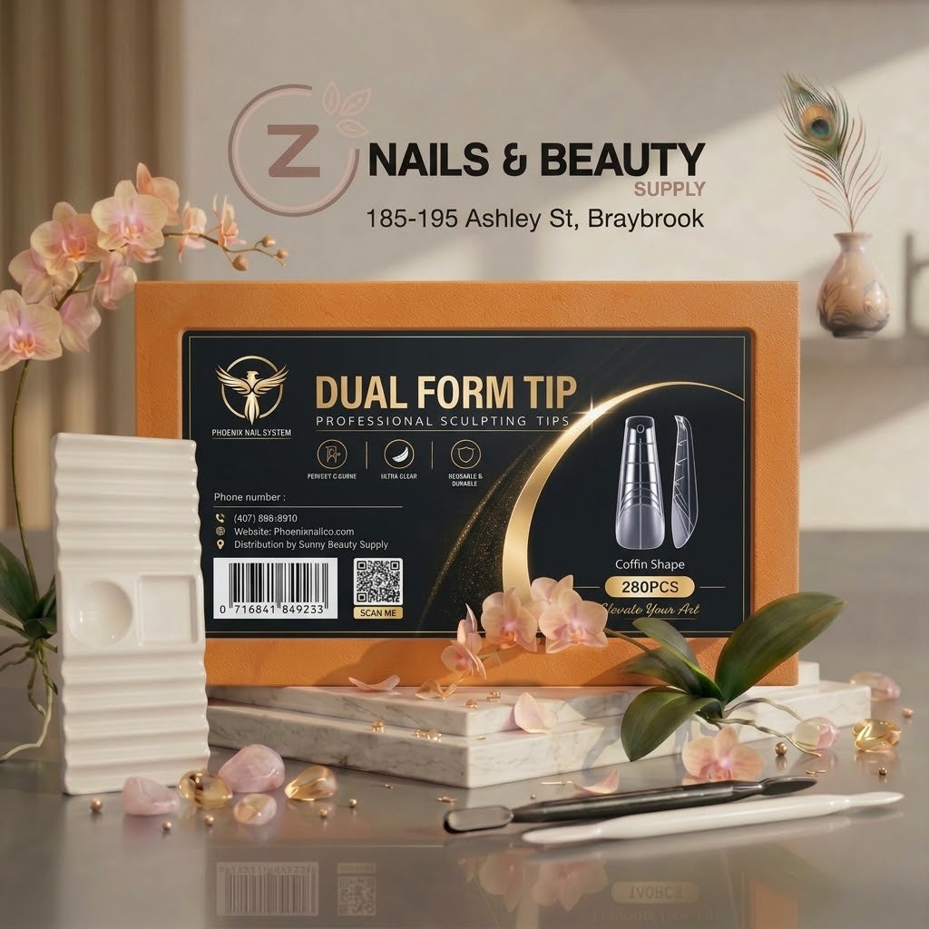 Phoenix - DUAL FORM TIP - Coffin Shape - 280pcs