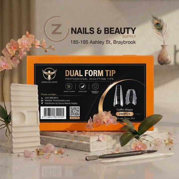 Phoenix - DUAL FORM TIP - Coffin Shape - 280pcs