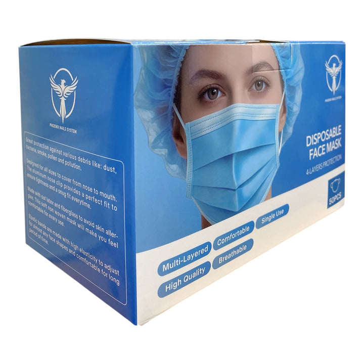 Phoenix -  Disposable Face Mask 4 layers - 50pcs
