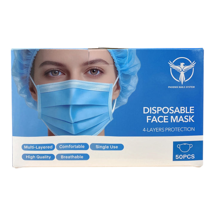 Phoenix -  Disposable Face Mask 4 layers - 50pcs