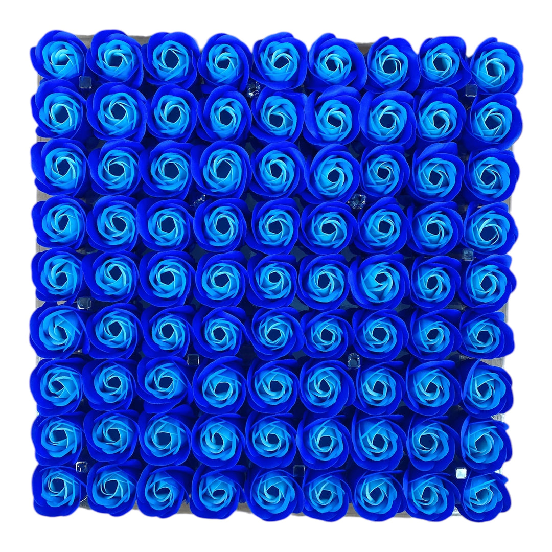 Professional Spa Soap Flowers - 81pcs Box